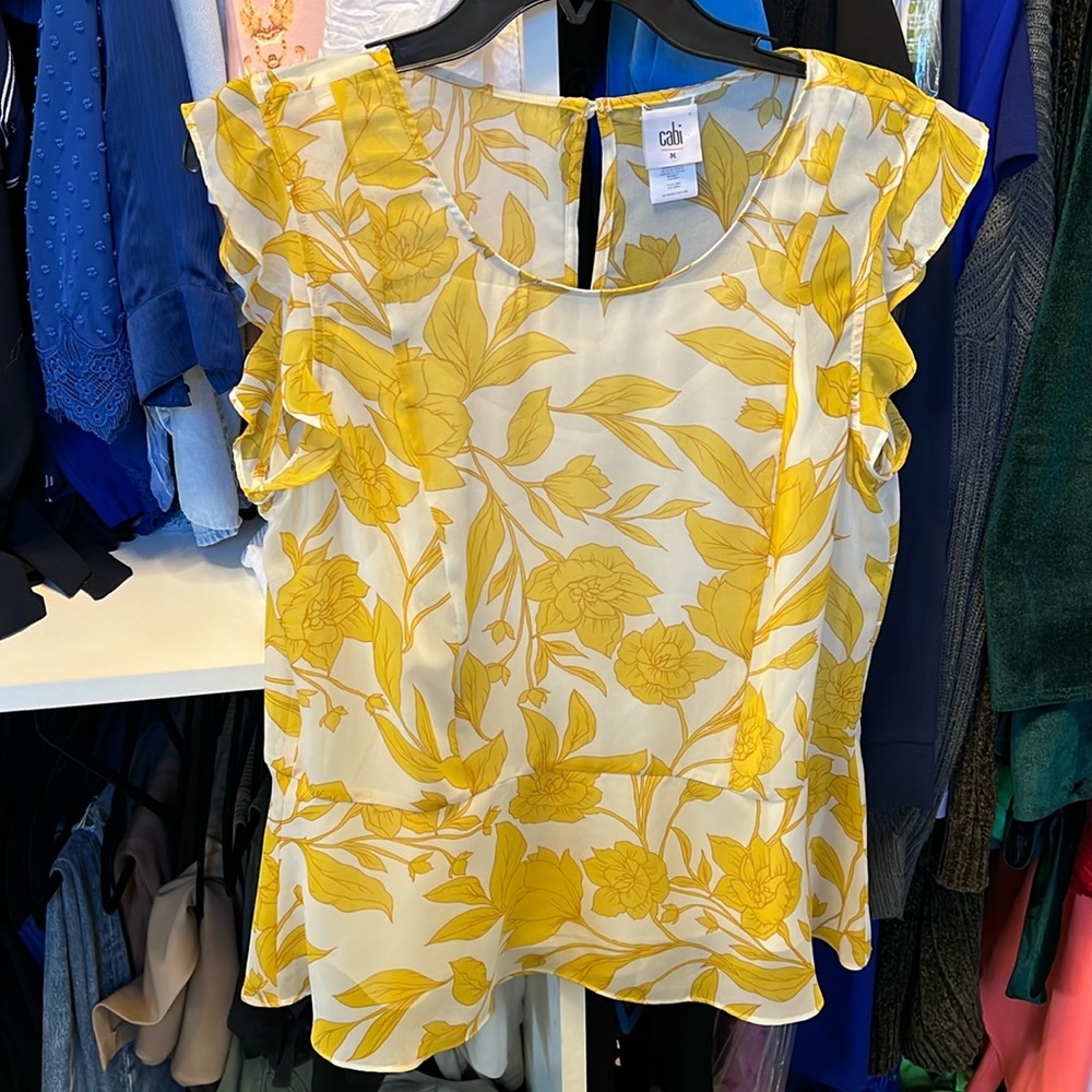 New Without Tags Cabi Top With Matching Cami - image 1